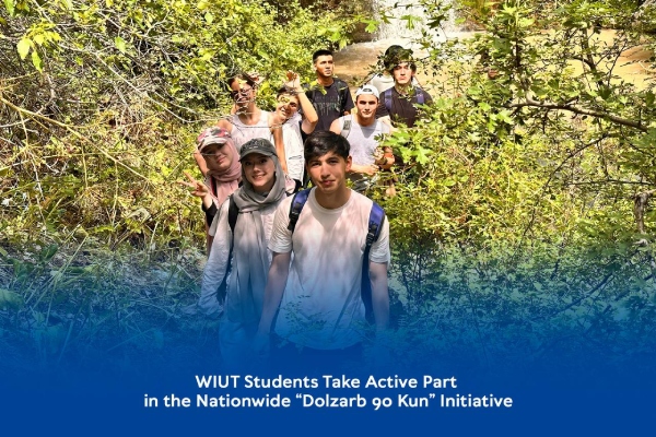 WIUT Students Take Active Part in the Nationwide “Dolzarb 90 Kun” Initiative